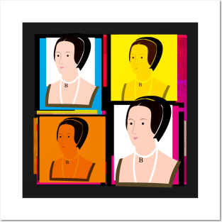 ANNE BOLEYN - Queen of England from 1533 to 1536 as the second wife of King Henry VIII Posters and Art
